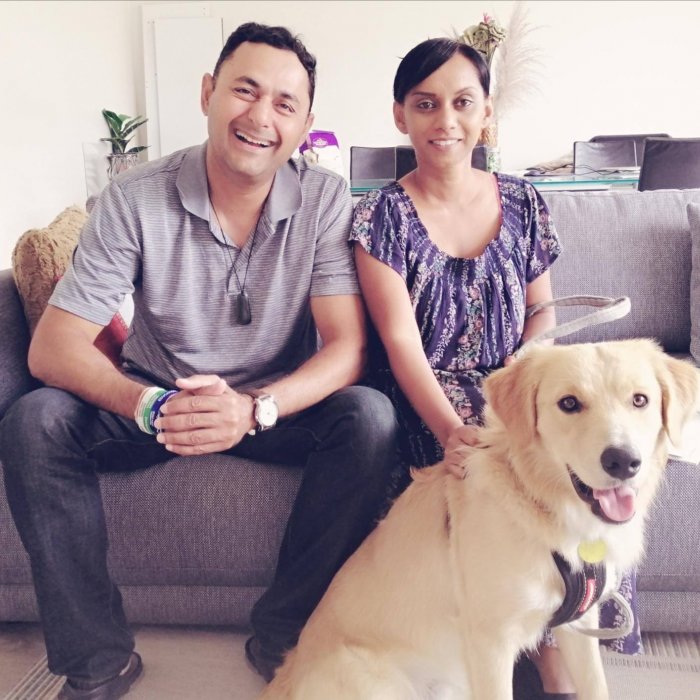 Photo for story: Dee and Amar