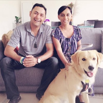 Photo for story: Dee and Amar